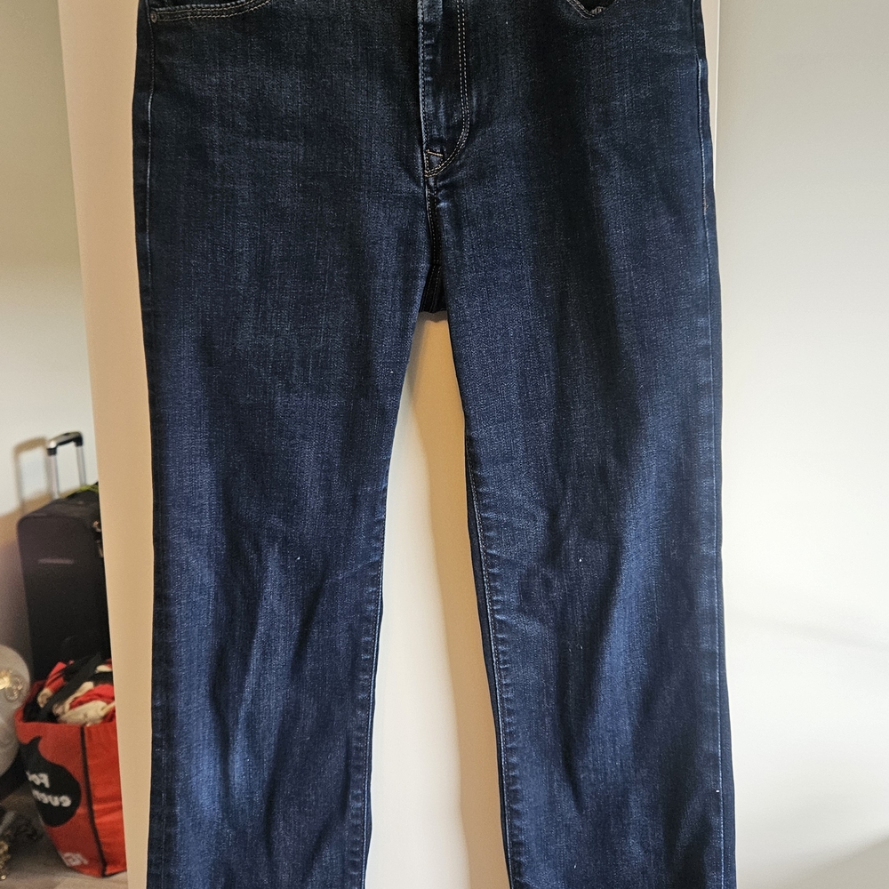 Mavi Women's Dark Blue Straight Leg Jeans